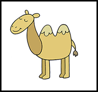 How to Draw a Camel for Kids