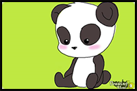 How to Draw a Panda for Kids