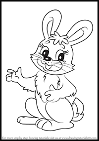 How to Draw Cartoon Bunny Rabbit