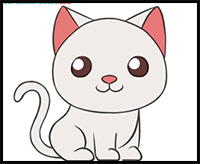 How to Draw a Cat Very Easy