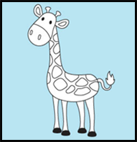 How to Draw a Giraffe: Easy to Follow Guide for Kids