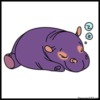 Hippopotamus Drawing