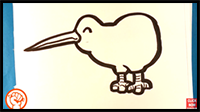 How to Draw a Kiwi