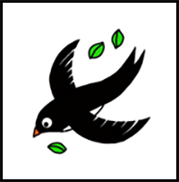 How to Draw a Swallow