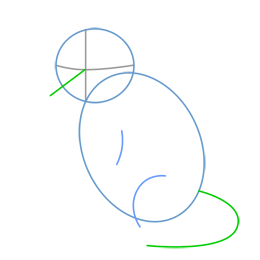 How to draw opossums Step by Step Video Tutorial