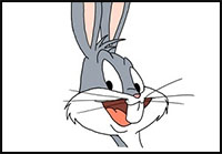 how to draw bugs bunny