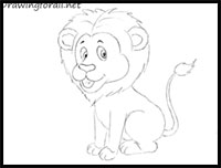 How to Draw a Lion for Kids