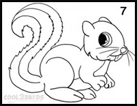 How to Draw a Squirrel