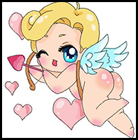 How to Draw Chibi Cupid