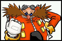 How to Draw Doctor Eggman from Sonic