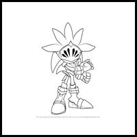 How to Draw Sir Galahad from Sonic the Hedgehog