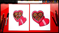 How To Draw A Box Of Chocolates + Spotlight