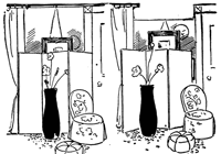 The Right and Wrong Way of Drawing Room Interiors & Backgrounds