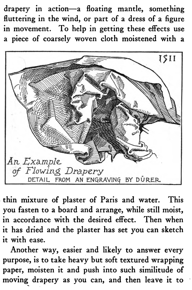 How to Draw Flowing Drapery