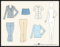 How to Draw Anime & Manga Clothes
