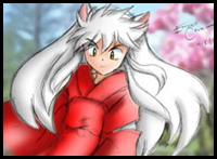 Photoshop Inuyasha Coloring Tutorial