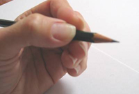 Learn How to Hold a Pencil : "How to Hold a Pencil - The Tripod Grip"