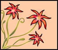 How to Draw a Flower Tattoo