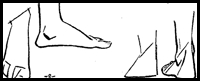 How to Draw Feet