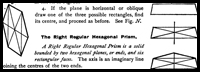 Drawing Rectangular Solids & Hexagonal Planes