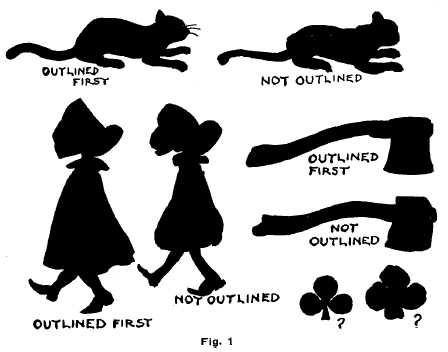 Drawing Solid Black on White Effects - Silhouettes