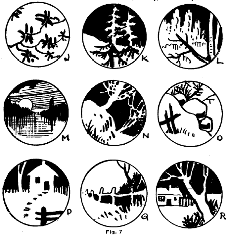 Black and White Exercises for Brush and Pen