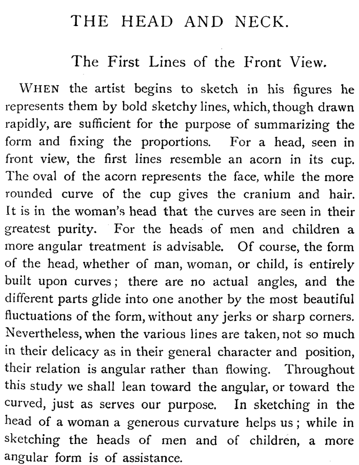 Drawing the Head and Neck