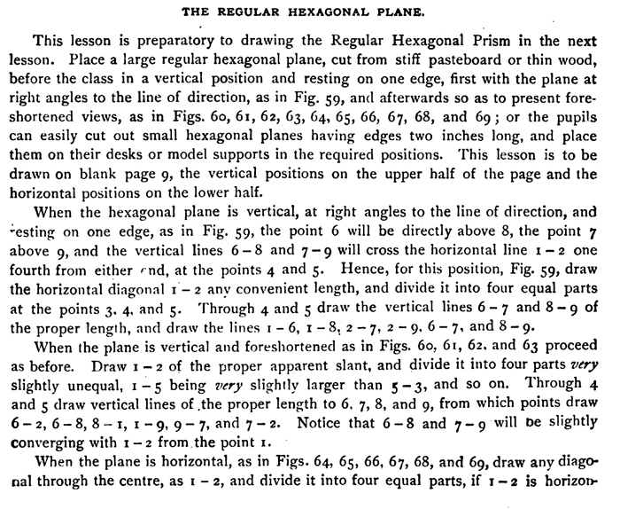 Draw Hexagonal Planes