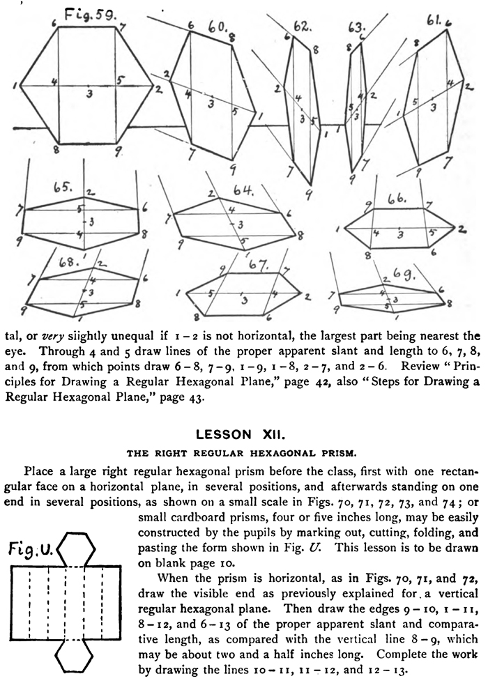 Draw Hexagonal Pyramids
