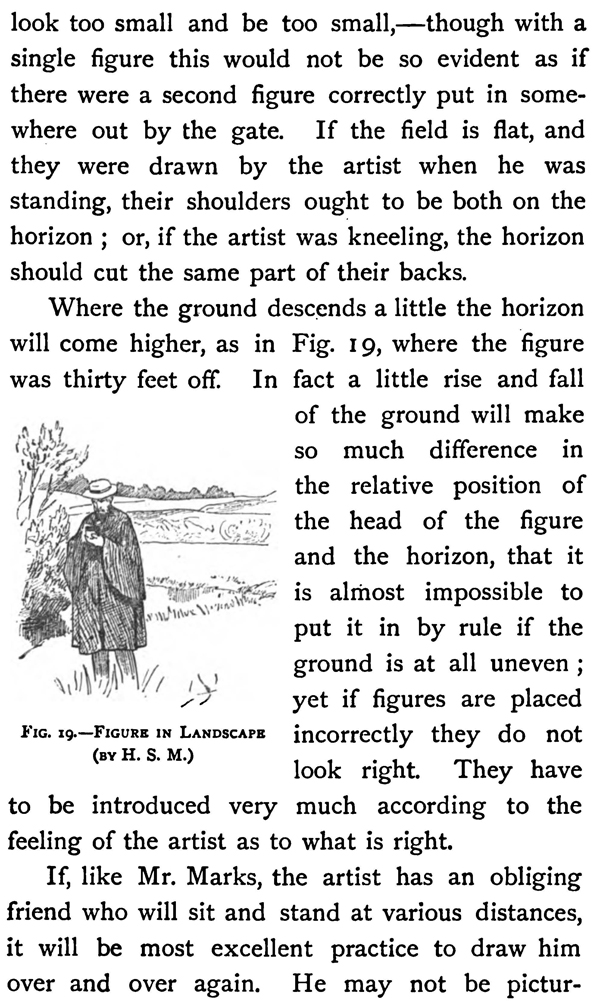 Sketch People Outside