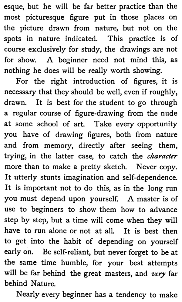 Drawing People Outside