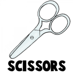 How to Draw Scissors