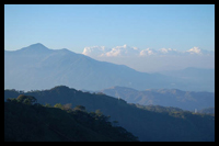 How to instantly add depth to your mountains in acrylic landscape painting
