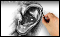 How to Draw Ears, Step by Step