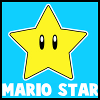 Learn How to Draw the Mario Star