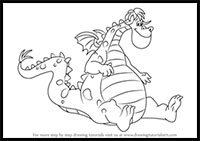 How to Draw Elliot from Pete's Dragon