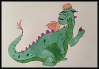 How to Draw Elliot - Pete's Dragon