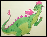 How to Draw Elliot from Pete's Dragon