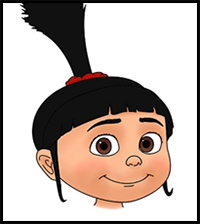 Draw Agnes (Despicable Me)