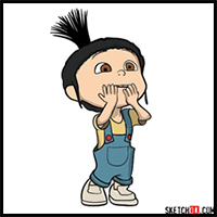 How to Draw Agnes Gru | Despicable Me