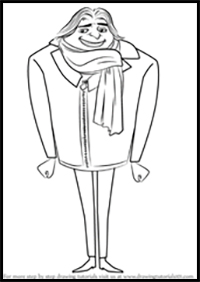 How to Draw Dru Gru from Despicable Me 3