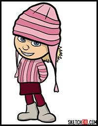 How to Draw Edith Gru | Despicable Me