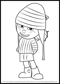 How to Draw Edith from Despicable Me