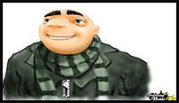 How to Draw Mr. Gru from Despicable Me