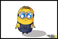 How to Draw a Chibi Minion