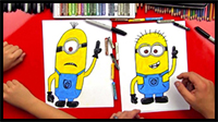 How To Draw A Minion