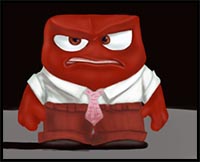 How to Draw Anger from Inside Out