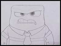 How to Draw Anger from Inside Out