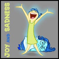How to Draw Joy and Sadness from Inside Out with Easy to Follow Steps