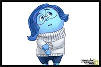 How to Draw Sadness from Inside Out